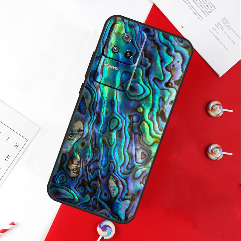 Чехол с текстурой раковины морского ушка для Xiaomi 13T 11T 12T 14T Pro 13 14 15 Ultra POCO X7 Pro X3 X5 X6 F5 F6 M6 Pro