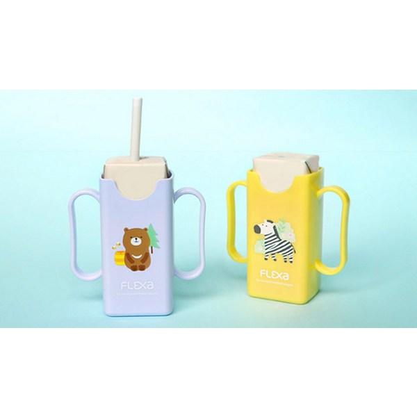 Держатель для мини-пакетов Flexa, набор из 2 предметов, фиолетовый, розовый, 1 комплект