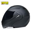 VIRTUE Motorsport Electric Non Motorcycle Helmet Men's Half Helmet Double Lens Full Helmet Running Helmet Carbon Fiber Pattern Road