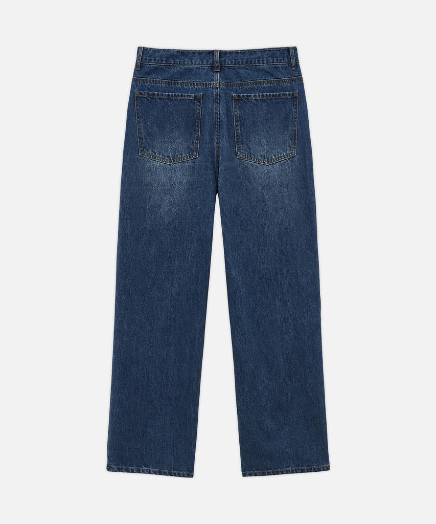 DRAW FIT Usual New Straight Denim Pants [Blue]