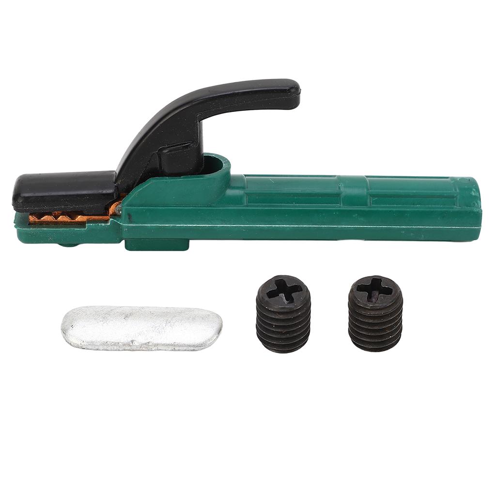 Electrode Holder 300A Pure Copper Ergonomic Anti Scald Insulated Handle Welding Electrode Clamp