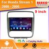 For Honda Stream 1 2000 - 2006 Android Car Radio Multimedia Video Player Navigation 4G GPS Wireless CarPlay 2 Din Dvd