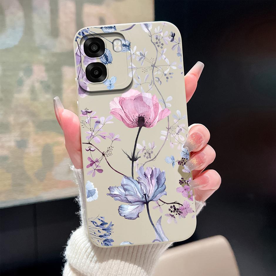 Чехол для Oppo A6 A6x A6s 4G 5G Милый Мультяшный Кот Мягкий Силиконовый Защитный Бампер Чехол для OppoA6 OppoA6x A6s Защита от Царапин Fundas