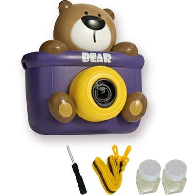 Lets Toy Camera Bubbles BEAR + Refill Solution 2p Корейские детские игрушки