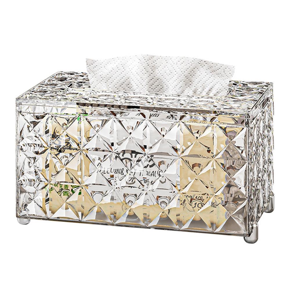 European Style Paper Towel Case Automatic Lift Paper Container Light Luxury Napkin Box Living Room