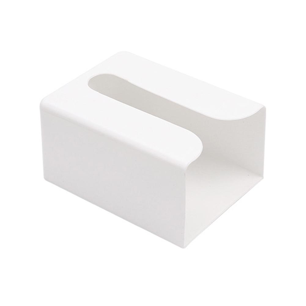 Подставка для салфеток, настенная полка для салфеток, самоклеящийся подвесной чехол для бумажных полотенец, экономящий место, без отверстий, водонепроницаемый, для гостиной