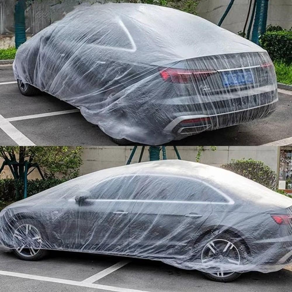 Transparent Exterior Car Cover Dustproof Car Covers Universal Protective Cover  Outdoor