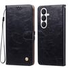 Винтажный чехол-бумажник с текстурой Crazy Horse из ПУ кожи для Samsung Galaxy S24+, S24 FE, S24, S23 FE, A56 5G, с держателем для карт, подставкой, противоударный