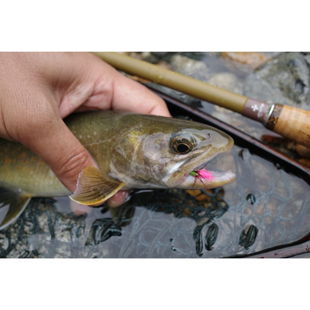 Удилище Jointer Mountain 30 Tenkara для ловли в ручьях и реках, на форель, ямаме, ивану, радужную форель и амаго, с пробковой рукоятью