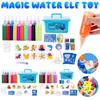 Magic Water Elf Toy Kit Handmade Water Toy DIY Fairy Magic Water Elf Animal Mold Birthday Christmas Gifts for Kids Party Favors