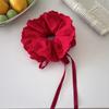 Flower Shape Ballet Style Lace Scrunchies Hair Tie Embroidery Large Hair Scrunchies  Ladies