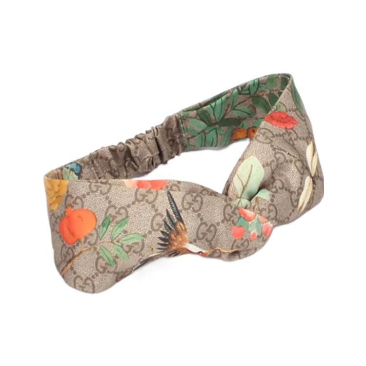 Gucci Шелковые Резинки для Волос Женские Бежевые 4269753G0403265