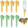 4pcs/set Updated Design Self Watering Spikes, Auto Plant Watering Devices with Adjustable Drip Valve