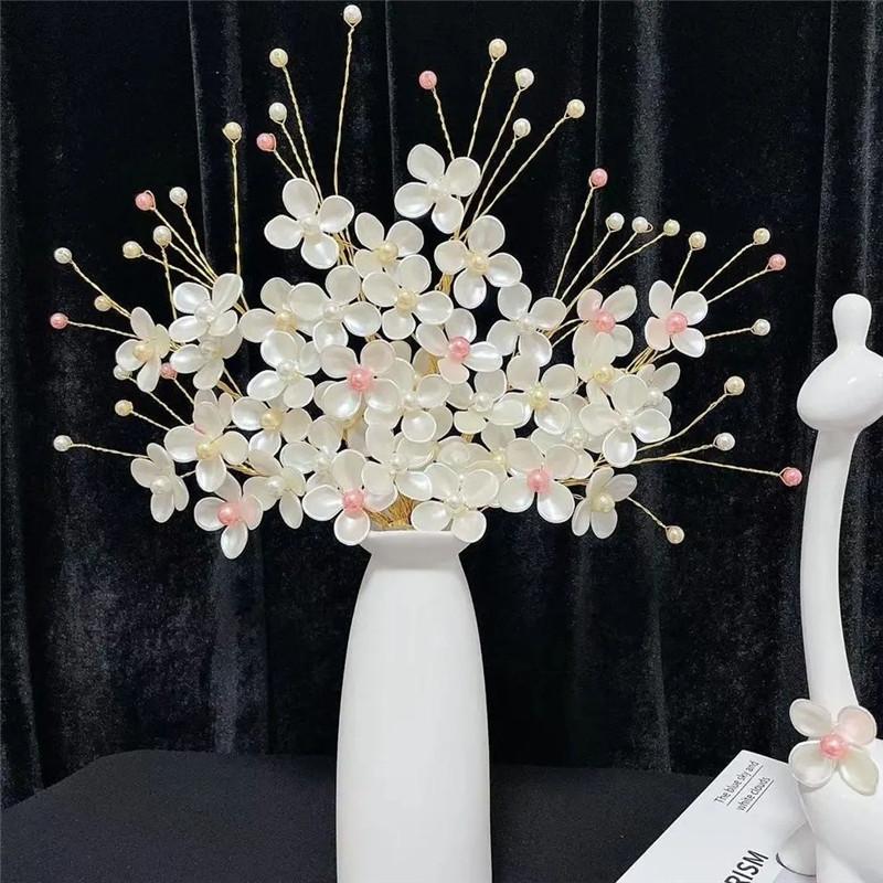 10/20 шт. для DIY Craft Шпилька ручной работы Элегантный ABS Белый искусственный жемчуг свободные бусины Изготовление ювелирных изделий Фурнитура для рукоделия Шапки Аксессуары