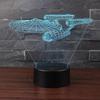 3d Illusion Star Wars Night Light Decor Lamp With Smart Touch The Perfect Home Decoration