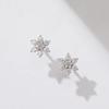 14k Moissanite Starflower Piercing, Earrings