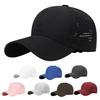 Baseball Hat Extended Brim Sunshade Effect Adjustable Sun Hat Quick-Drying Cap with Breathable Holes