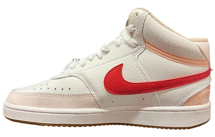 Nike Wmns Court Vision Mid 'White University Red'