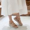 Summer Shoes Women Sandals Soft Women Wedge Sandals Thick Sole Comfortable Ladies Summer Holiday Shoes D130