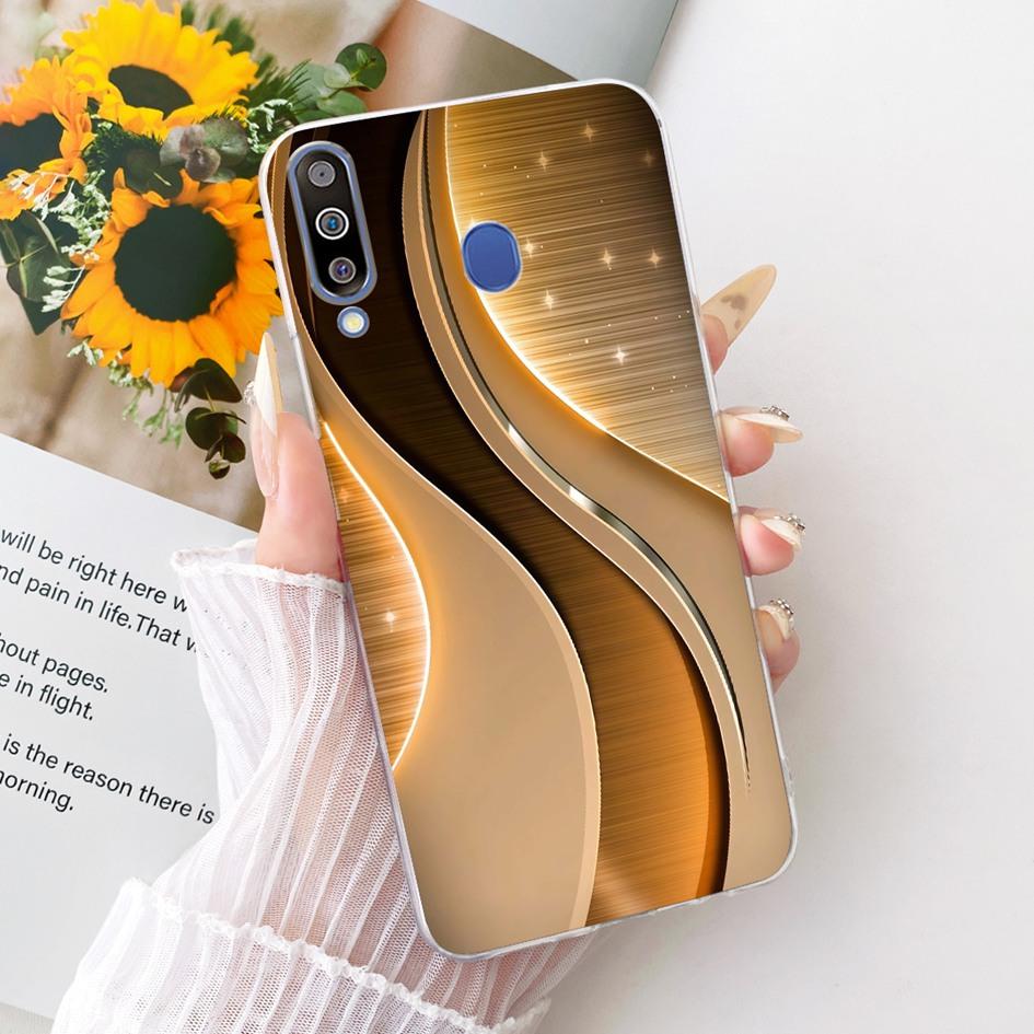 Чехол для Samsung Galaxy M30 SM-M305F Прозрачная накладка Модный бантик Мягкий силиконовый чехол для телефона Для Samsung M20 M10 M105F M205F Fundas