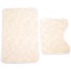 2 шт. мягкий хлопковый коврик для ванной, туалет, нескользящий, моющийся, набор ковриков для пола