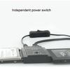 EU US Plug SATA To SATA Drive Reader 5Gbps High Speed IDE Hard Drive Reader for 2.5/3.5-inch HDD/SDD Converter