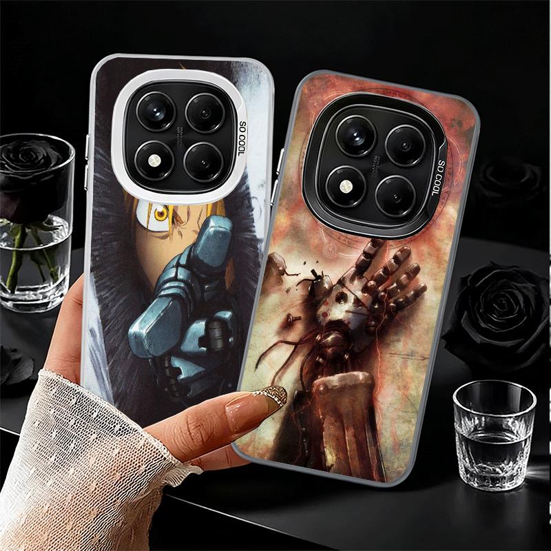 Мягкий чехол для телефона с аниме F-ullmetal A-Alchemist для Xiaomi Redmi Note 13 14 15 Pro Plus 12S 12 11S 11 11T 10S 10 Ударопрочный чехол B
