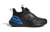 adidas Rapidasport BOA Удобные Нескользящие Износостойкие Средней Высоты Детские Повседневные Кроссовки Черно-Синие Детские IF0371