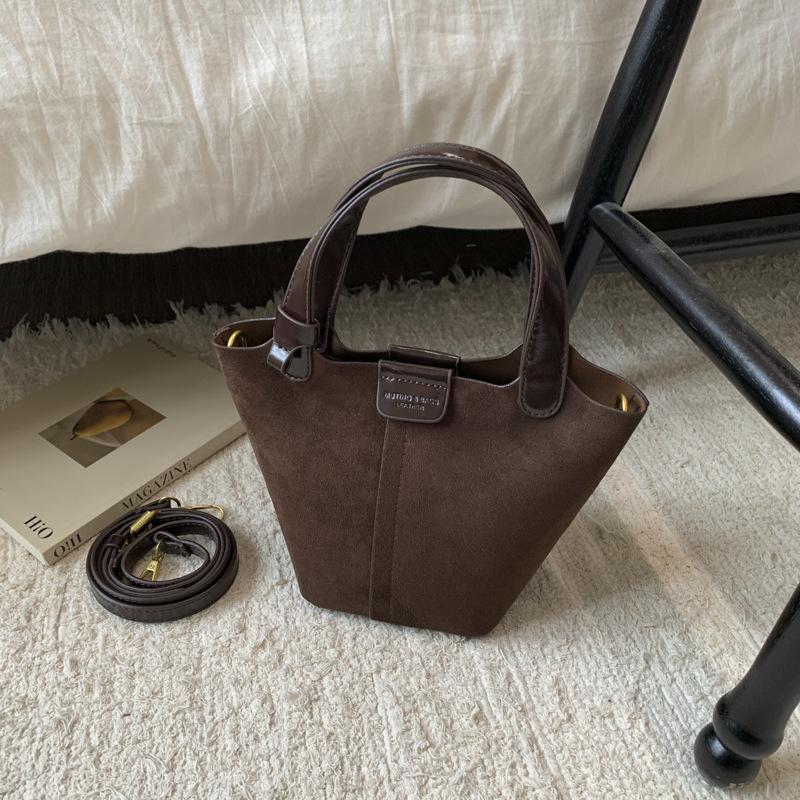 Премиальный ретро маленькая сумка женская 2025 новая мода универсальная сумка-мессенджер популярная сумка-тоут сумка-ведро