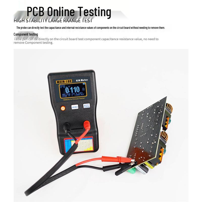 Jingyan MESR-100 High Precision Capacitance & ESR Meter Tester