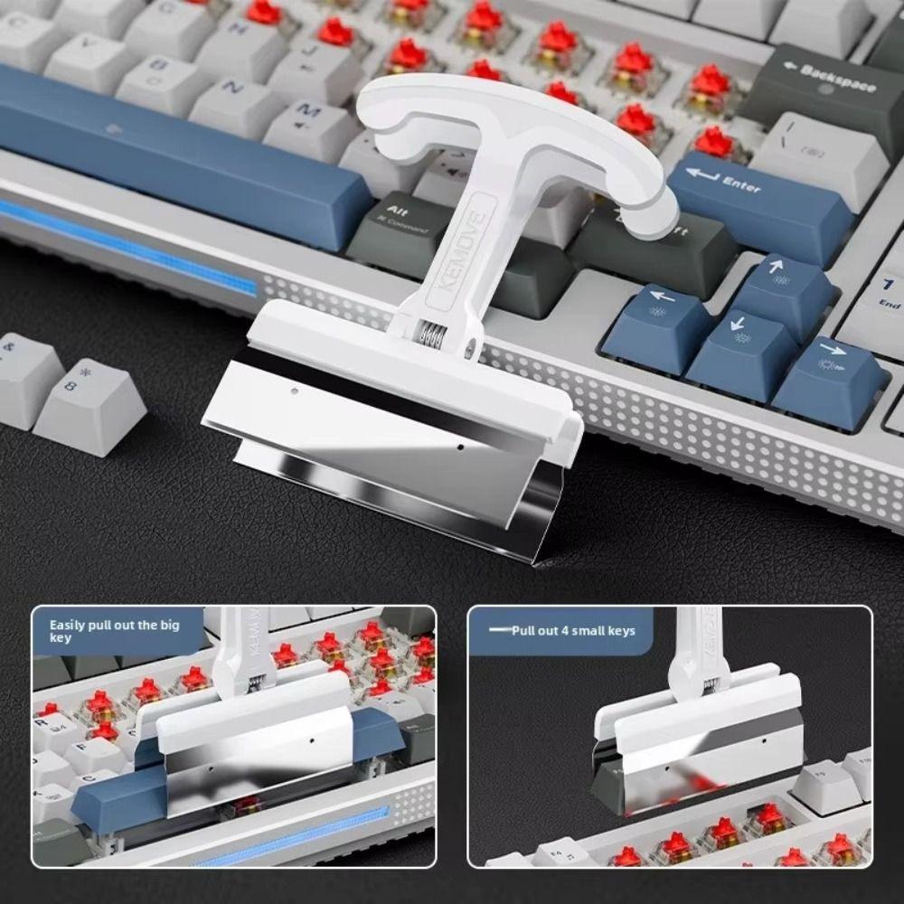 Large Size Keys Caps Puller Scratch-Proof Keycaps Remover Tool RGB Keyboard