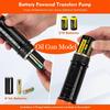 Portable Electric Oil Extractor Pump Battery Power Fuel Pump Handheld Liquid Fuel and Water Transfer Pump Tools with A Gun Mouth