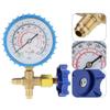Manifold Gauge, Air Conditioning Refrigerant Recharge Pressure Gauge Manometer Fit for R410A R22 R134A R404A