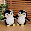 20-25 см милый пингвин в шарфе с бантом плюшевые игрушки кукла мультяшная мягкая подушка для дивана детская подушка для сна