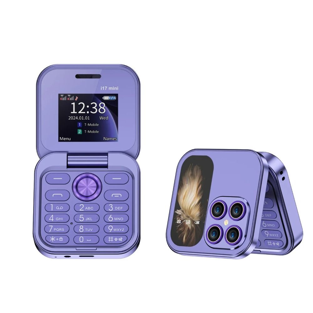 Двойная карта Двойной режим ожидания Мини-раскладушка Мобильный телефон FM-радио Раскладушки Телефоны Дети Подарки для детей