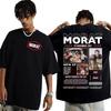 Band Morat Asuntos Pendientes Tour 2025 Cover T-shirts Men Women Harajuku Hip Hop Punk Rock T Shirt Cotton 100% Oversized Tshirt