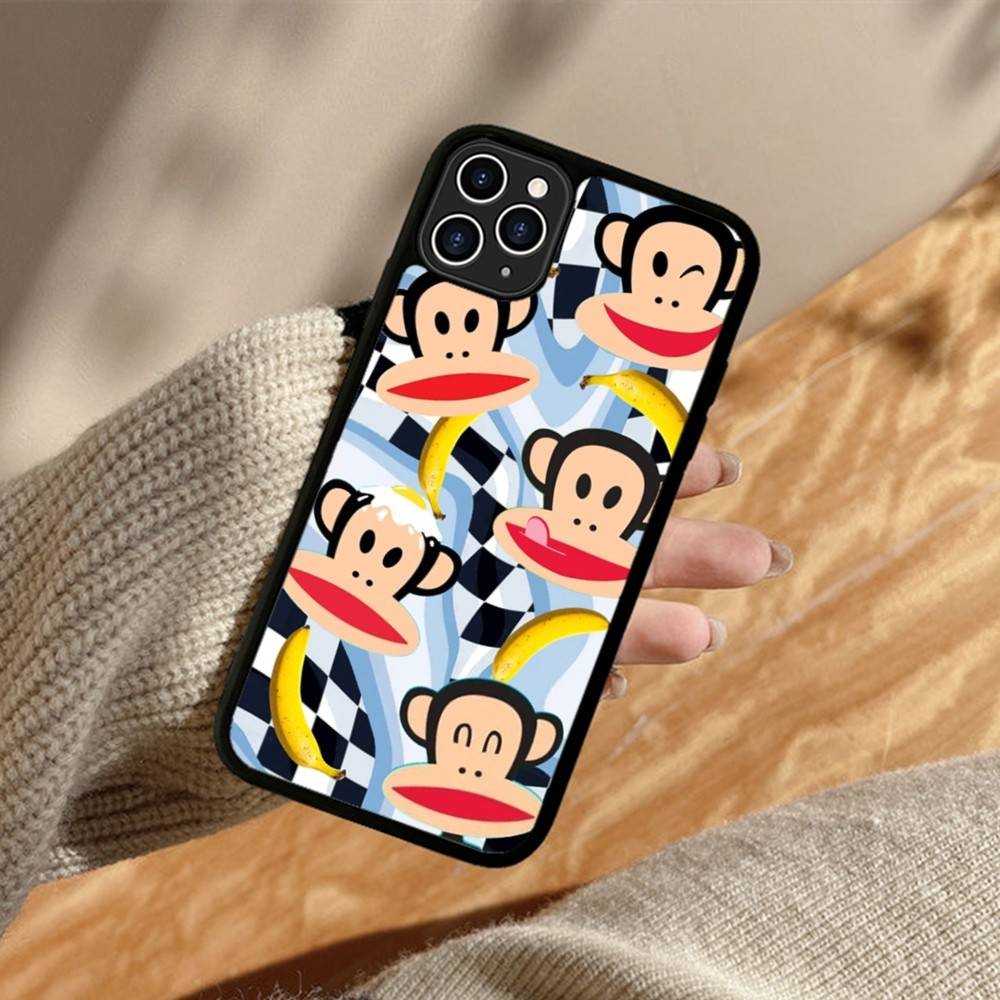 Знаменитый Роскошный Чехол Для Телефона P-paul F-frank Для IPhone 17 Pro 16 Plus 16 Pro Max 15 14 13 12 11 PC+TPU Задняя Крышка