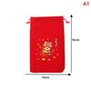 1 Pcs Red Year Of The Horse Bags Drawstring Chinese Zodiac Gift Pouch Candy Snack Wrapping Bag China New Yesr Party Favors Decor