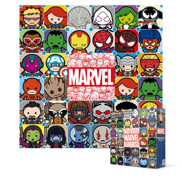 Пазл из 289 элементов - Marvel Kawaii Art Collection 2, популярная корейская головоломка
