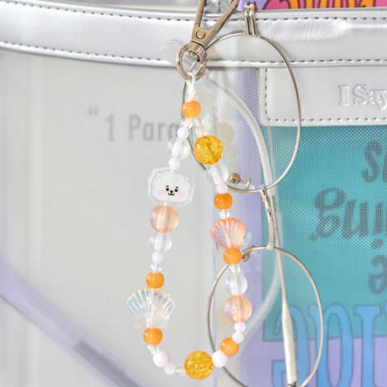 BT21 Брелок с бусинами в виде жемчуга для младенца