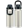 Skater Direct Bottle with Handle 1200ml Water Bottle Mug Bottle Silver STD12H-A