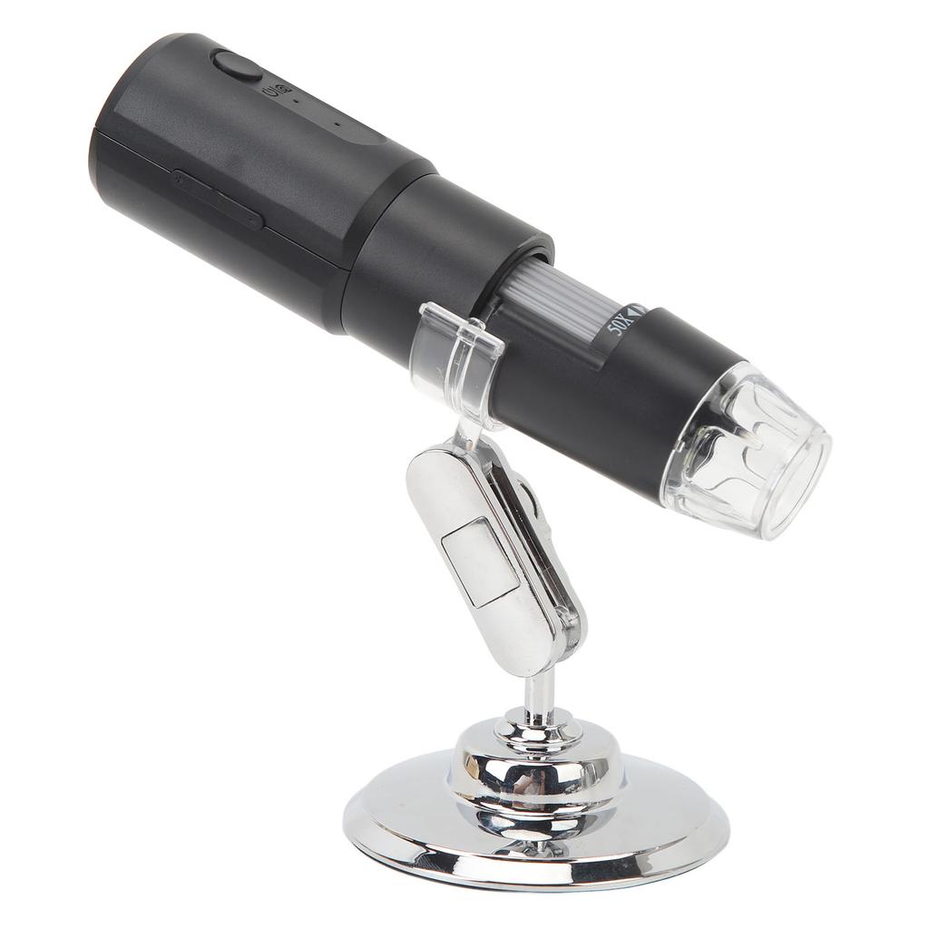 Беспроводная цифровая камера для микроскопа WiFi с увеличением от 50X до 1000X, USB, регулируемая подставка, светодиодная подсветка