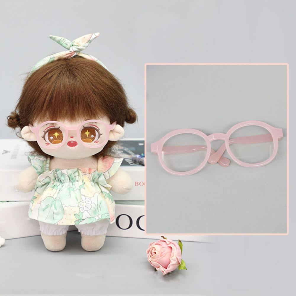 Cute Doll Glasses Fashion Crown Eyeglasses High Quality Accessories 20cm Cotton Dolls