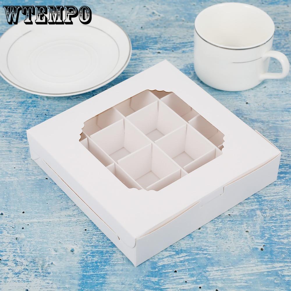 15 шт. Подарочная упаковочная коробка с окном, подарочные коробки с 16-секционным разделителем и функцией быстрой сборки, витрина для хранения ювелирных изделий, презентация