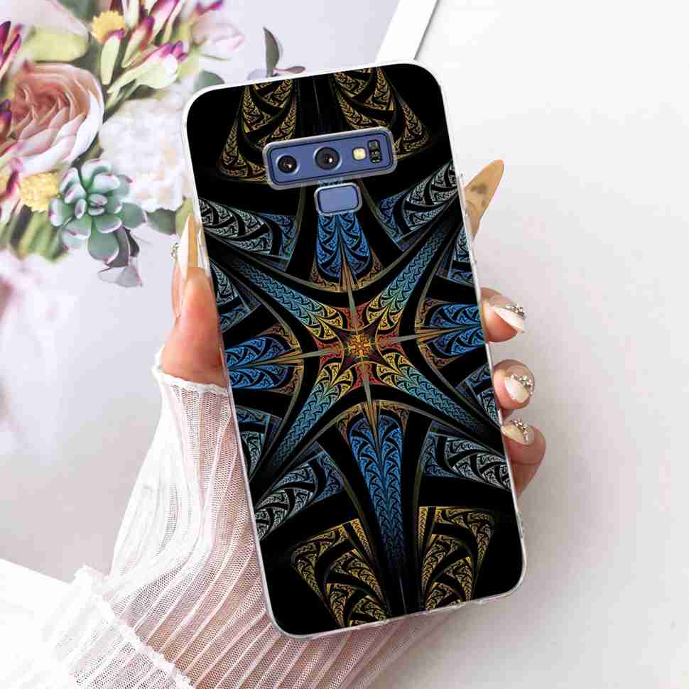 For Samsung Note 9 SM-N960F Case Unique Art Painted Cover Soft Slim Phone Case For Samsung Galaxy Note9 Silicone Bumper