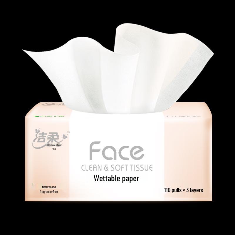 Jierou Unscented 3-Ply Facial Tissues (24 Packs)