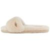 Sheepskin Warm Comfortable Fashionable Slippers Women Slippers Natural-White 1129670-NAT