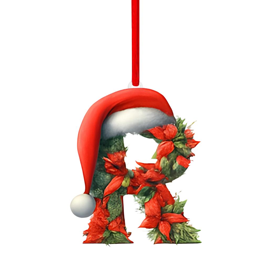 26 Letter,Christmas,Ornaments,Acrylic,1