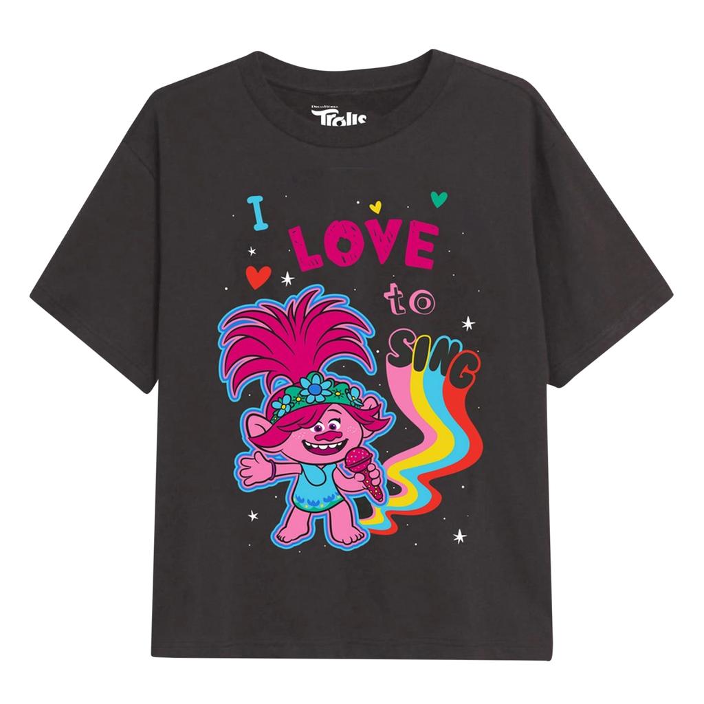 Trolls Girls I Love To Sing T-Shirt