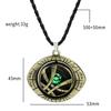 Модное ожерелье Infinity Time Stones Eye of Agamotto Rotatable Jewelry Kpop